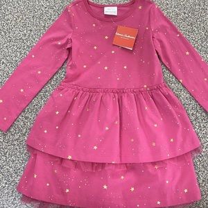 NWT HANNA ANDERSSON Star Dress, Sz 110 / 5T $52